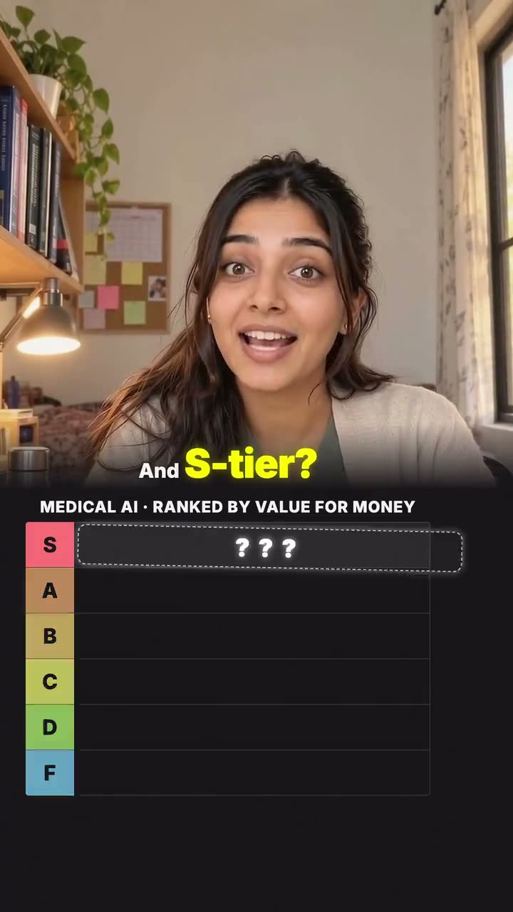 Medical AI, ranked by value for money