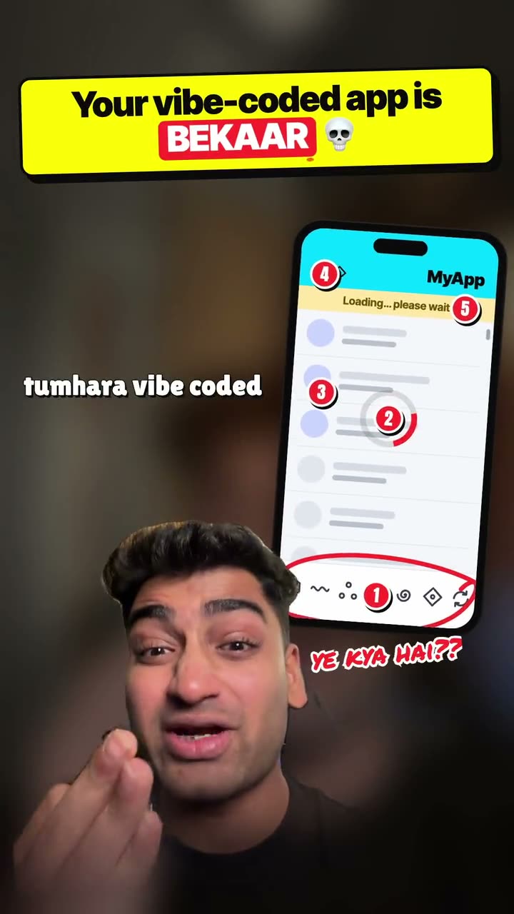 Your vibe-coded app is bekaar